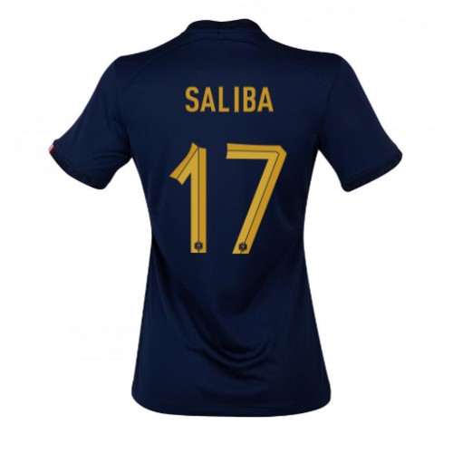 Francuska William Saliba #17 Domaci Dres za Ženska SP 2022 Kratak Rukav